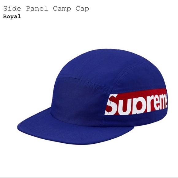 supreme side panel camp cap